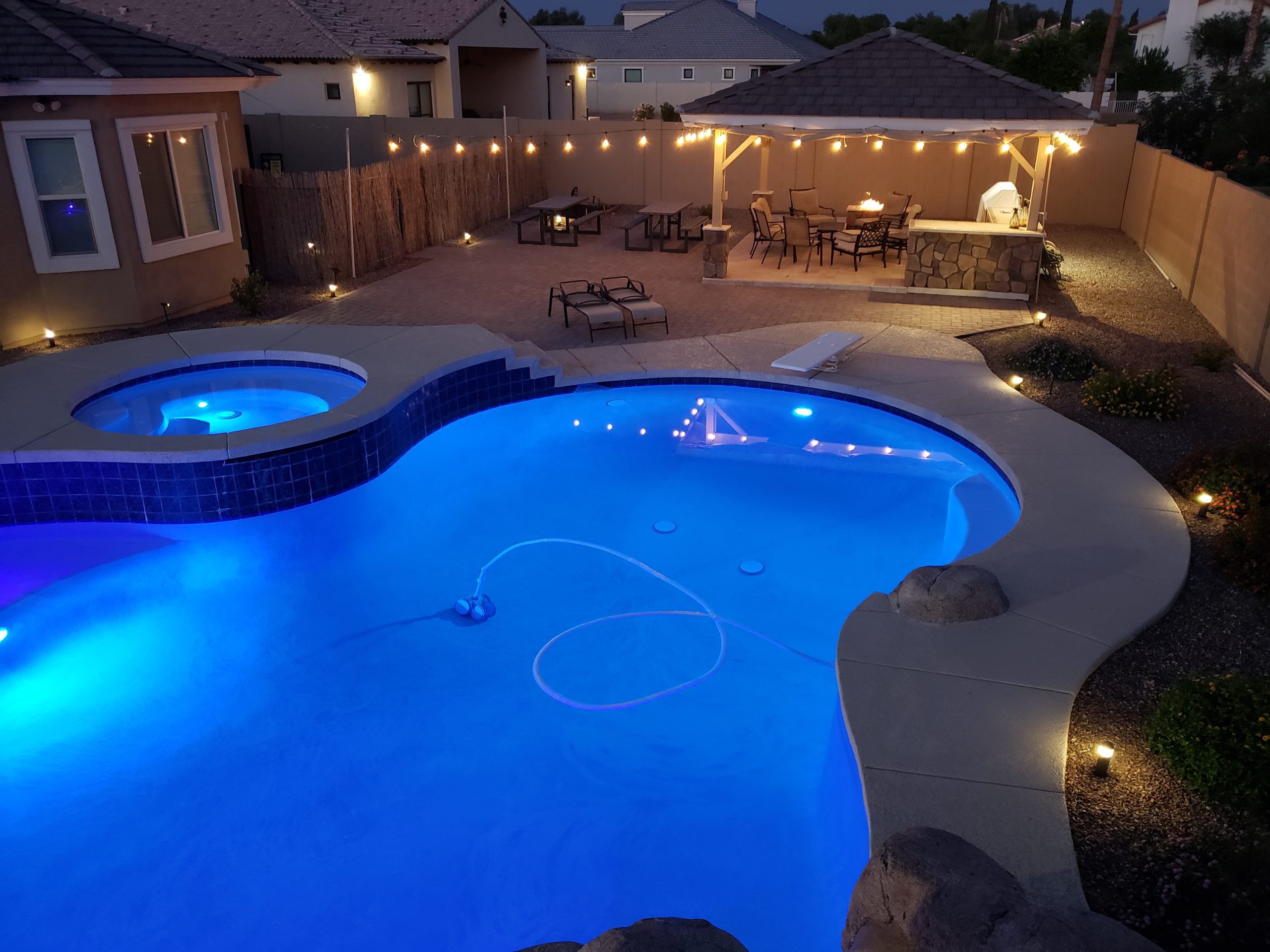 Custom home outdoor living Idaho