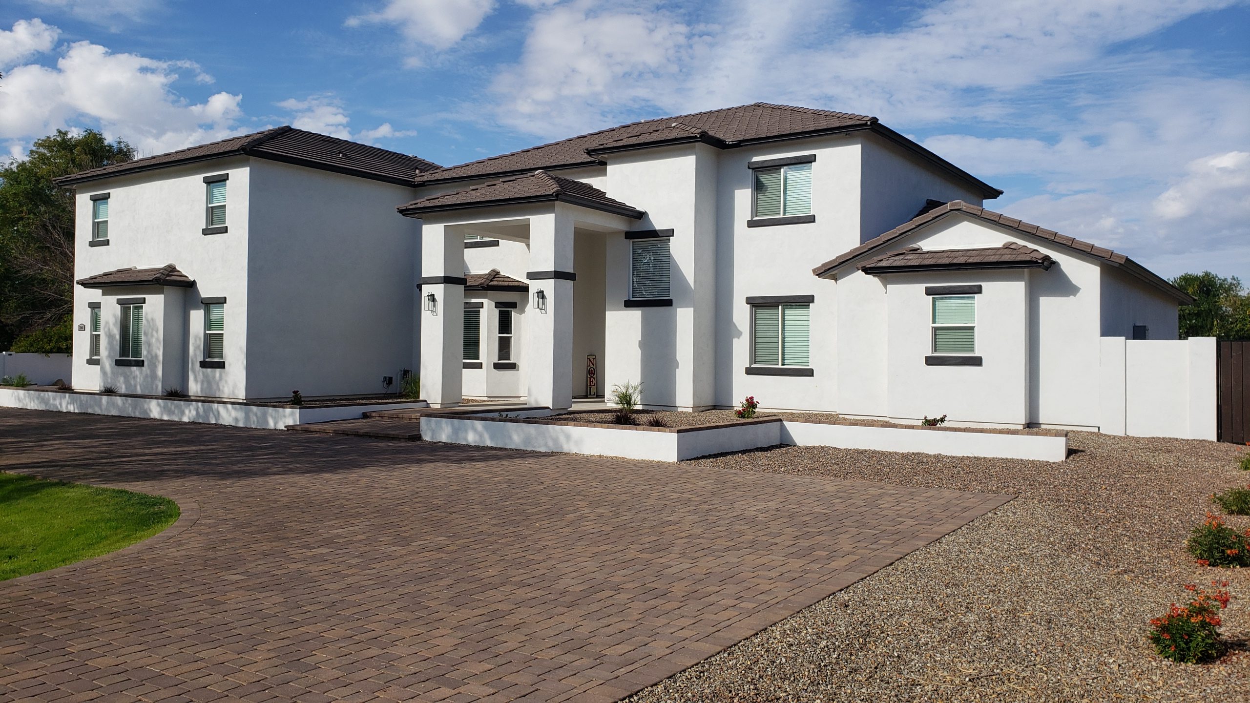 Custom home exterior Idaho