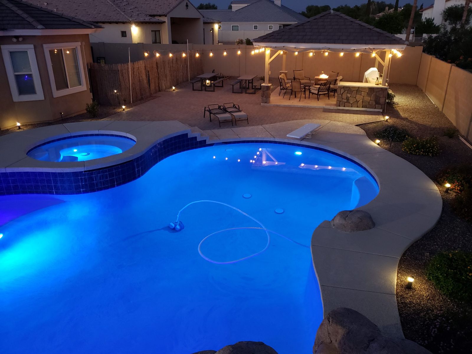 Custom home outdoor living Idaho